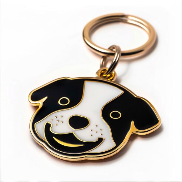 custom dog tag bulk metal enamel logo
