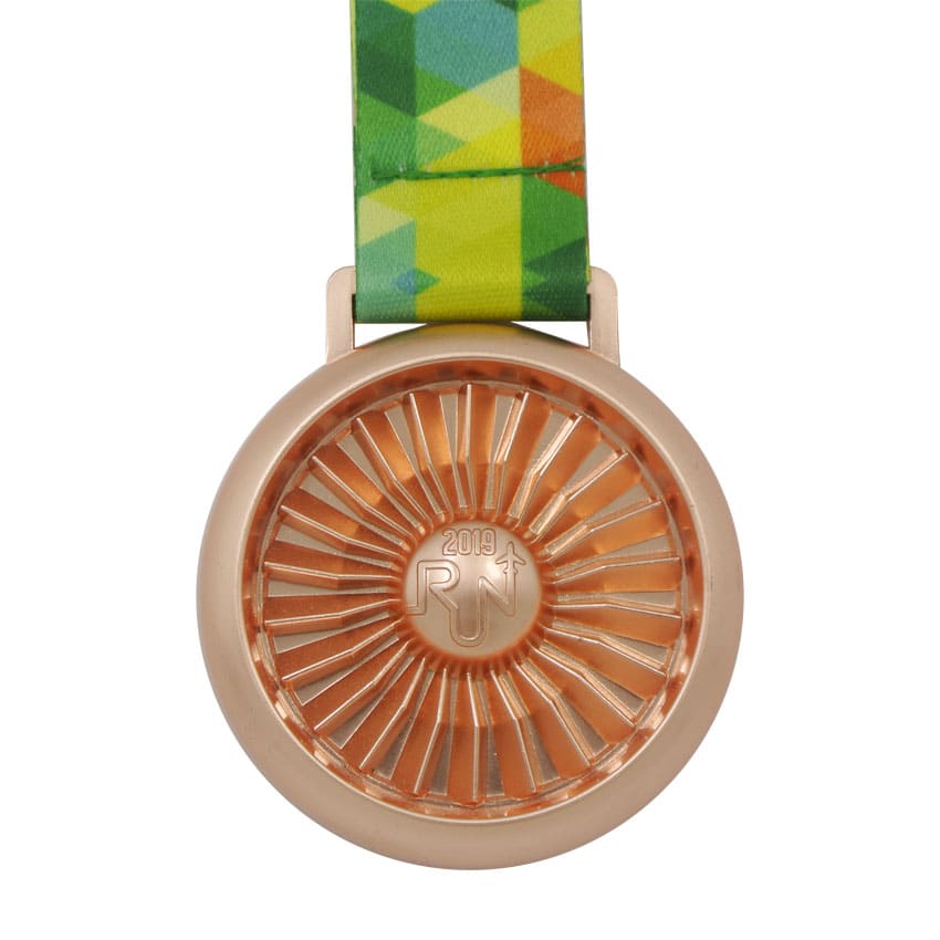 a sample of custom medallion