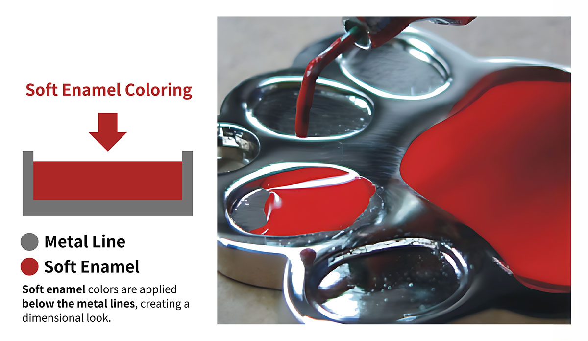Soft Enamel Coloring - 1