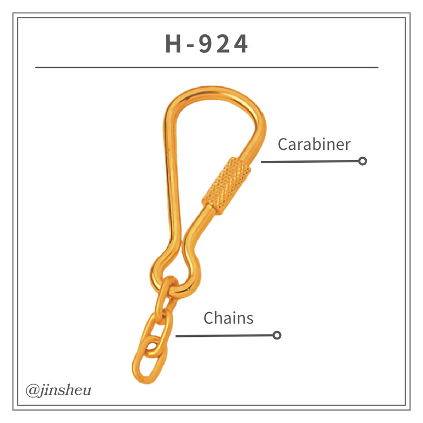 Carabiner with Chains