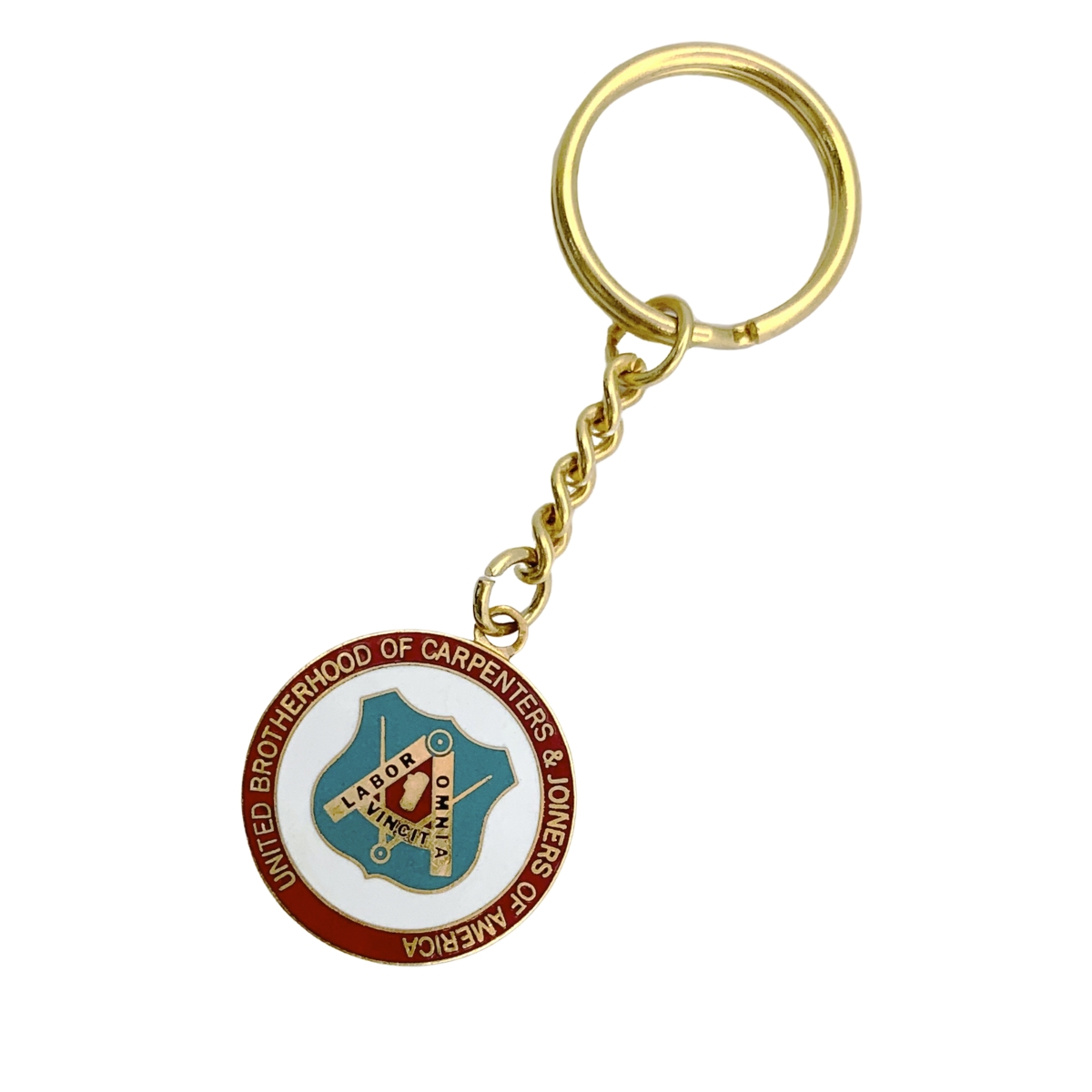 Custom Metal Keychain with Cloisonne