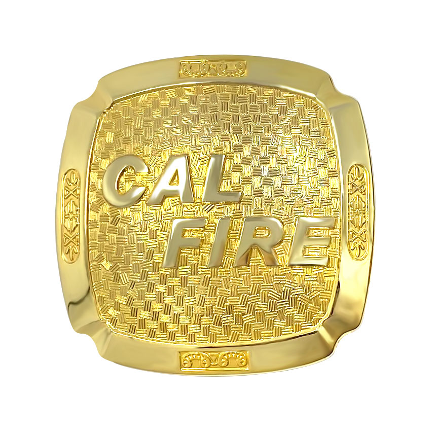 Custom Belt Buckle with Gold Plating