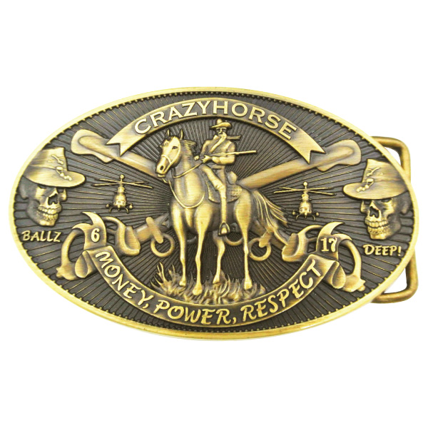 Antique Bronze Belt Buckle Finishing