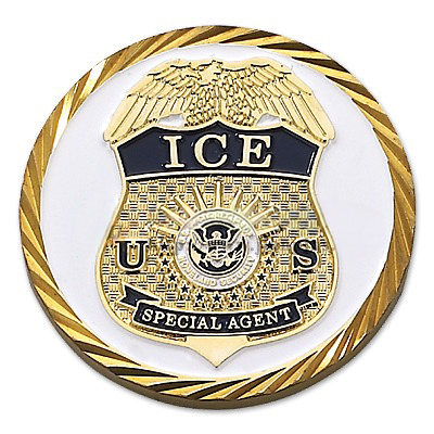 USA ICE challenge coin