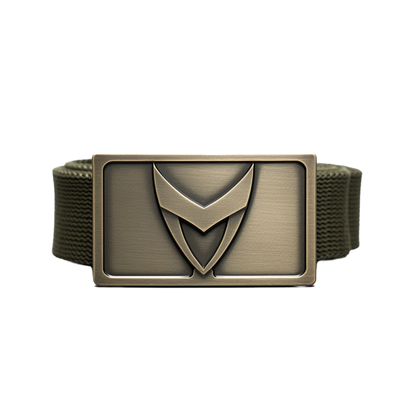 Steel Military Belt Buckle with Matte Finish