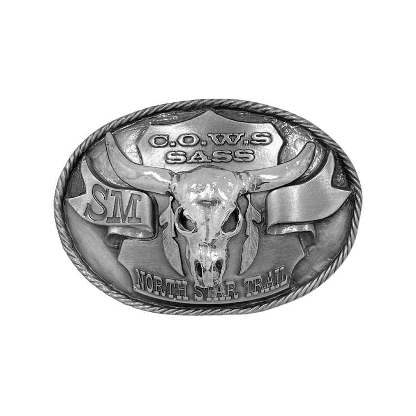 belt buckle type - trophy buckle