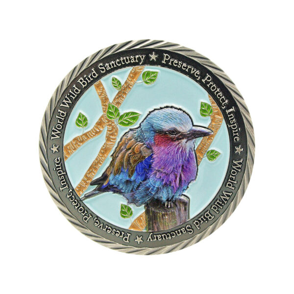 custom commemorative coin with uv printing