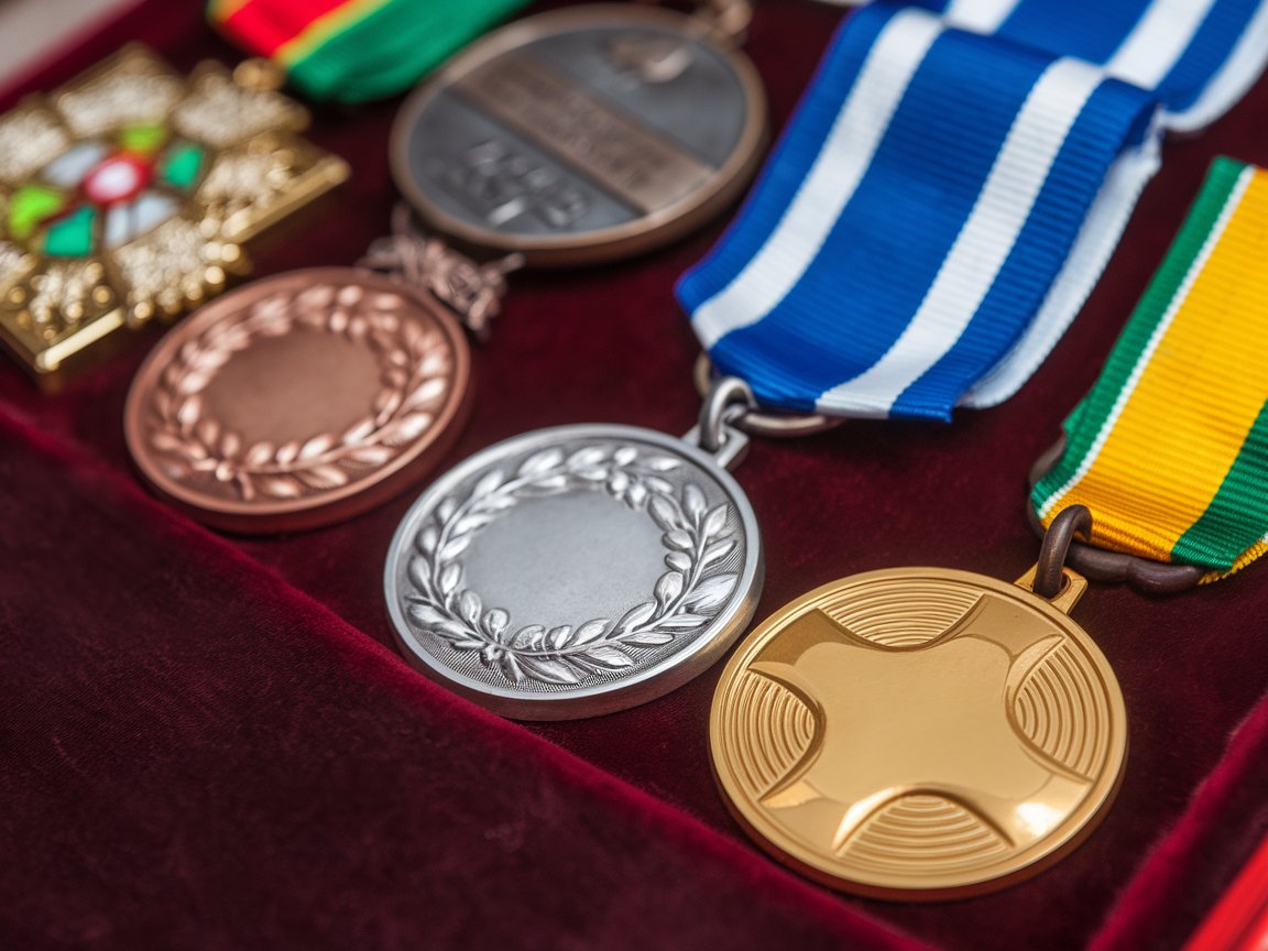 a-photo-of-a-close-up-shot-of-a-variety-of-medals--iECmaaUAQl-u1hvr56X98g-Kd0CypUFT_KRPfY8nYtYHw