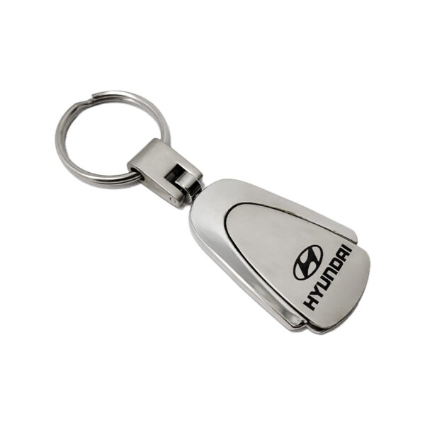 zinc alloy custom keychain with car brand logo made from jin sheu