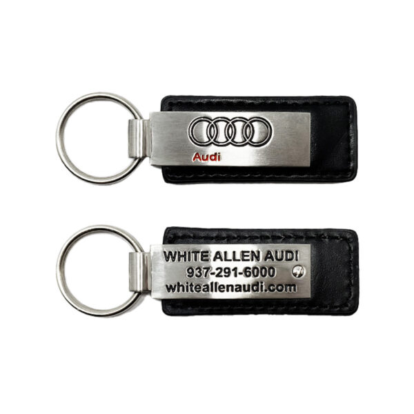 zinc alloy custom keychain with car brand logo made from jin sheu