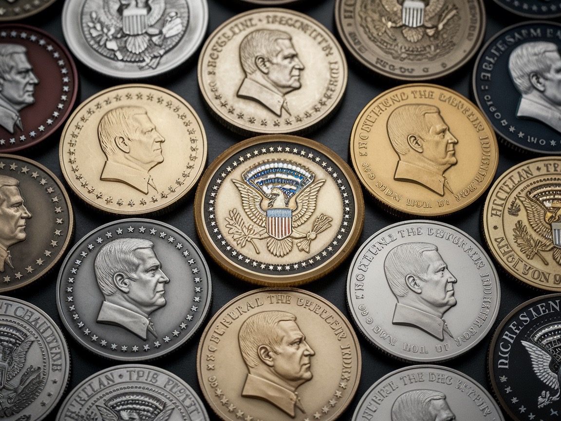 Samples of president challenge coins