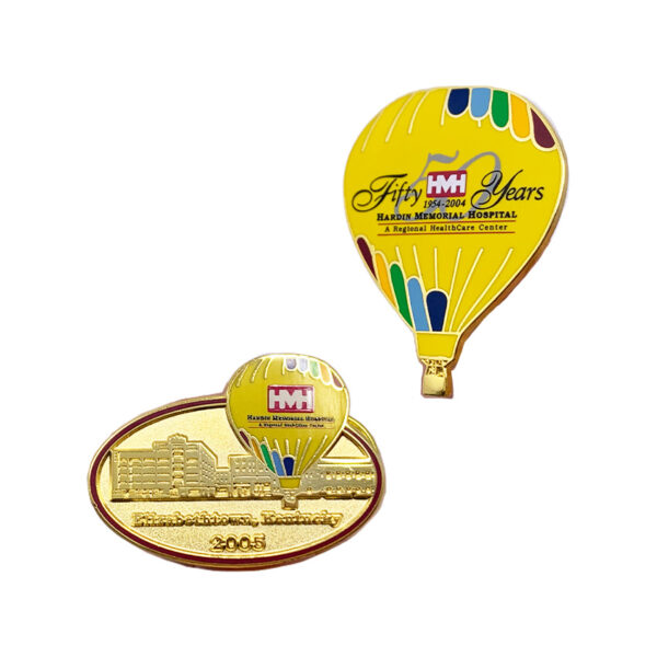 custom company logo lapel pin