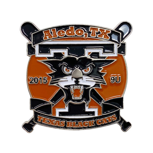 soft enamel custom baseball pin