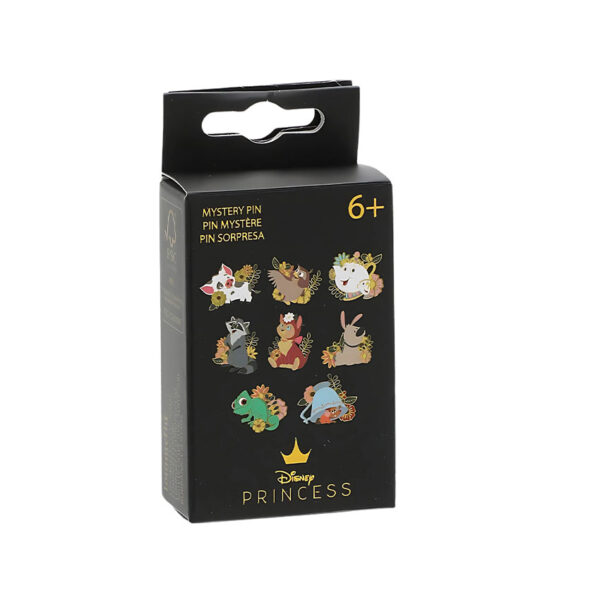 custom blind box metal enamel pin and packaging made from jin sheu