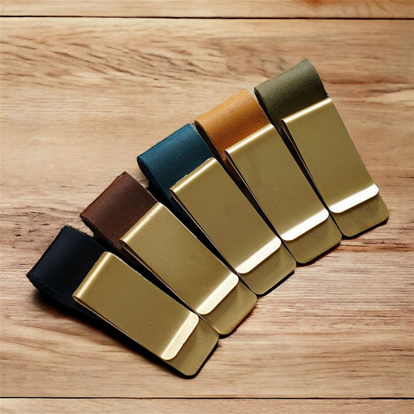 multi colors pen holder money clip