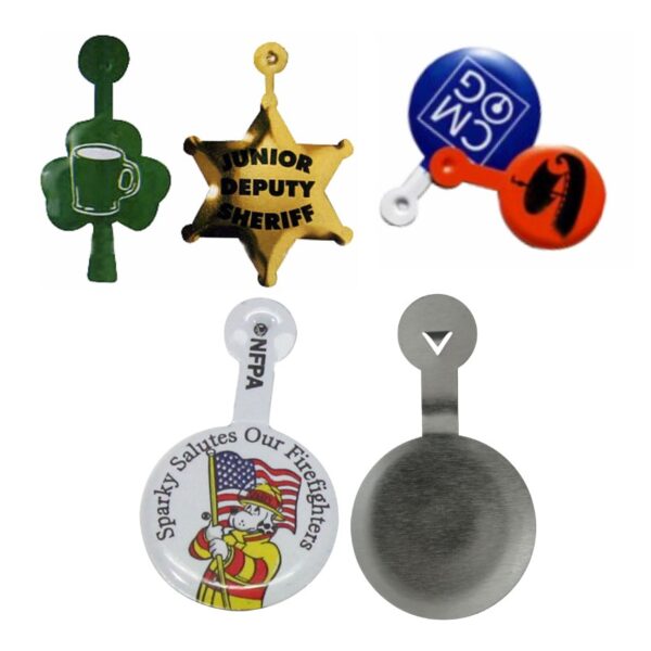 Custom Litho Tab Buttons | Travel Bookmark | Souvenir Bookmarks
