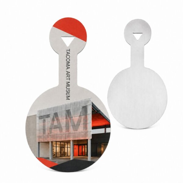Custom Litho Tab Buttons | Travel Bookmark | Souvenir Bookmarks