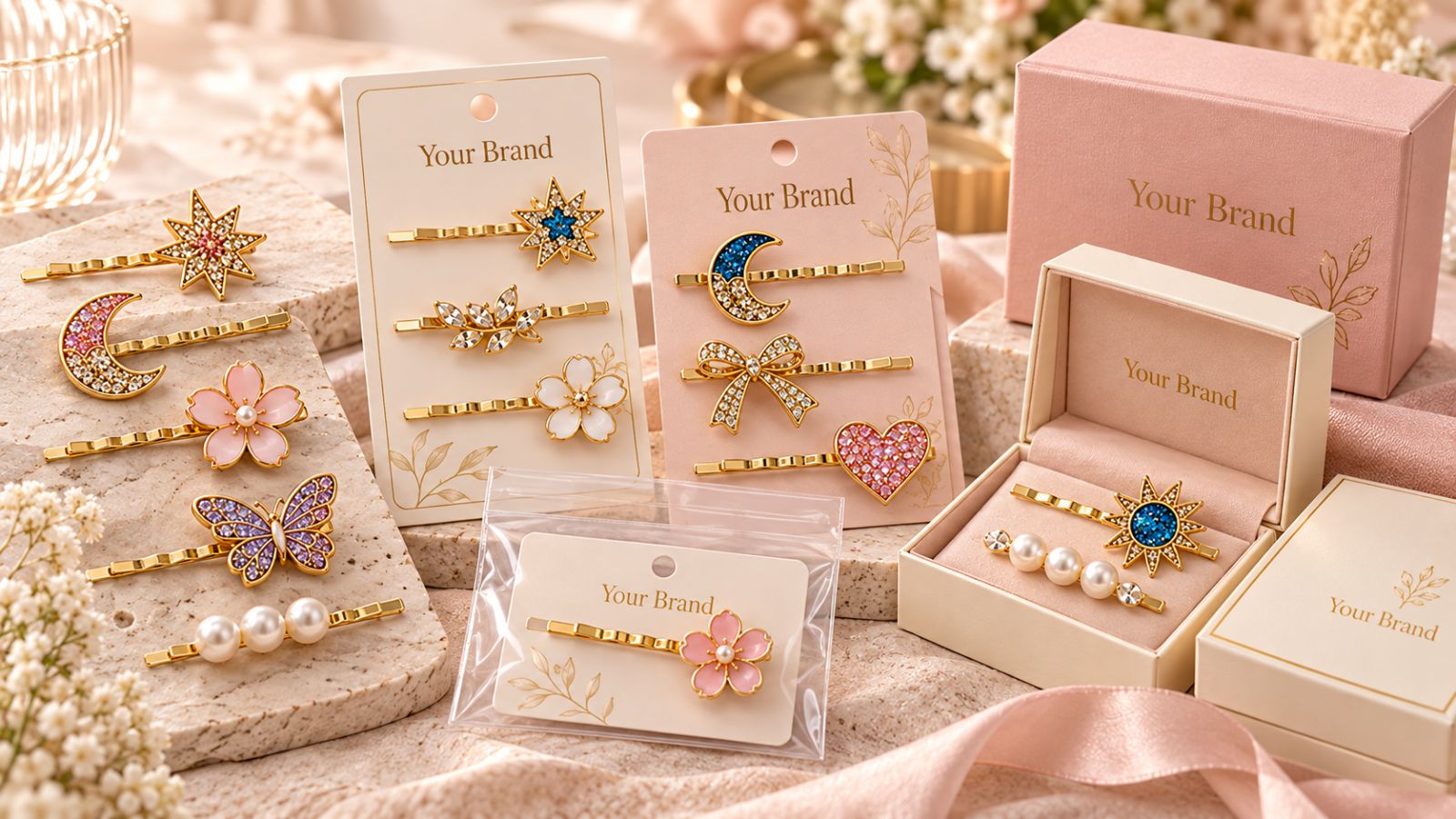 Custom Hair Clip Manufacturers & Wholesale Packaging