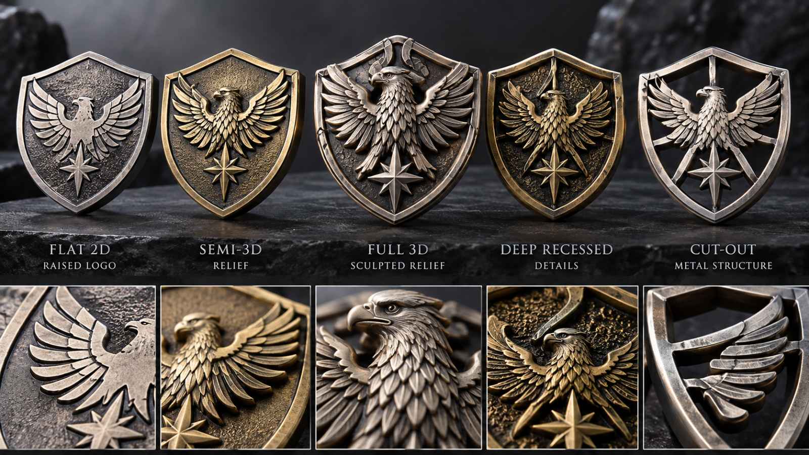 Custom Challenge Coin Relief and Molding Techniques