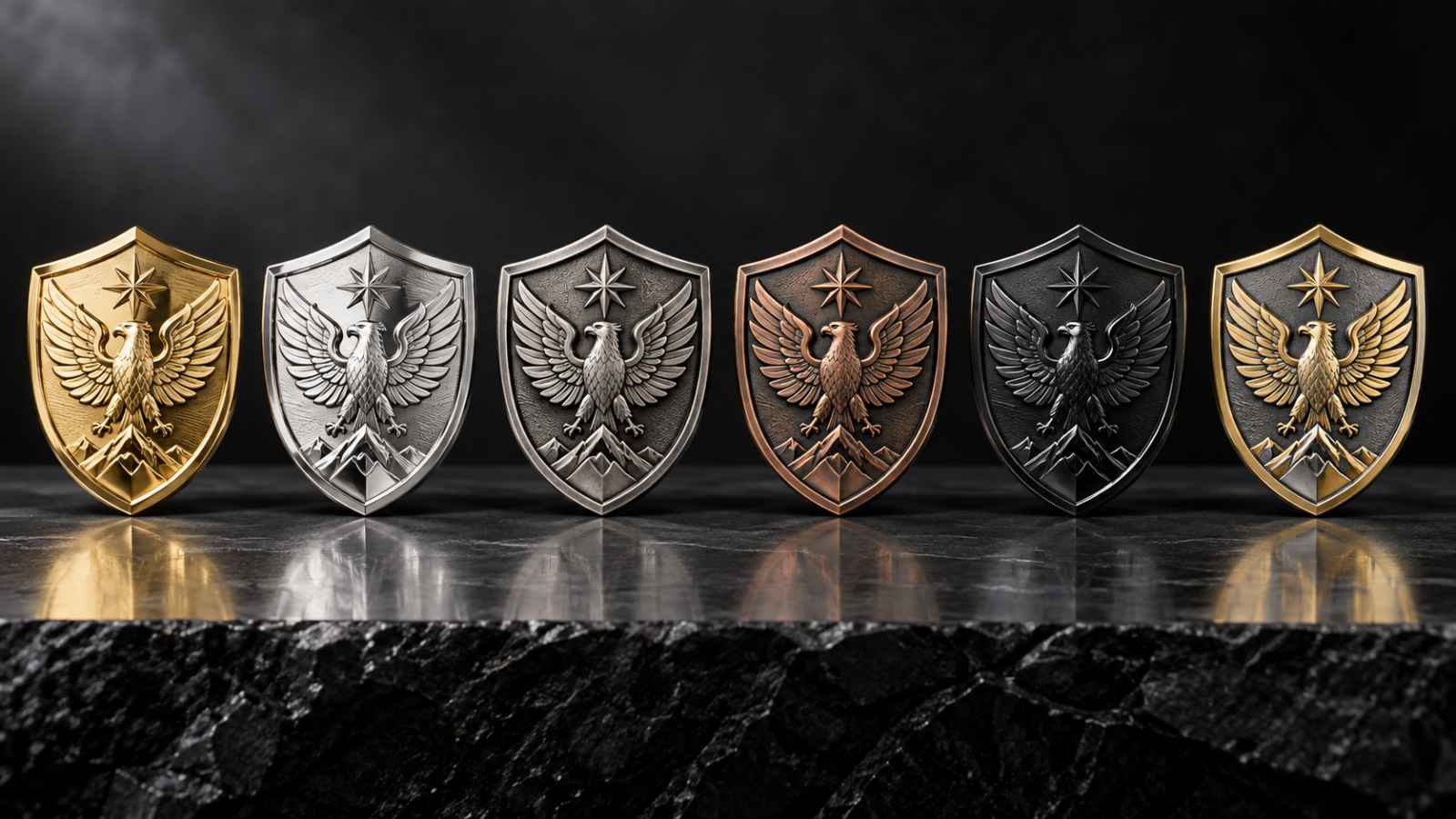Custom Metal Challenge Coin Plating Finishes