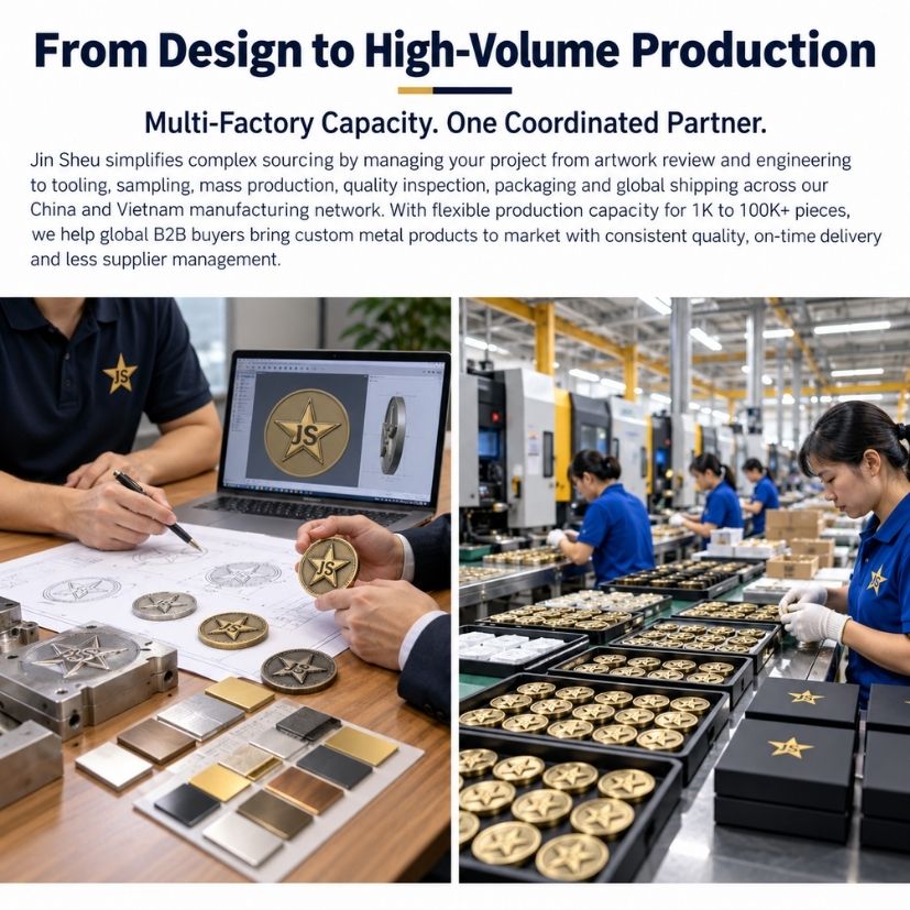 End-to-End Custom Metal Design and High-Volume Manufacturin
