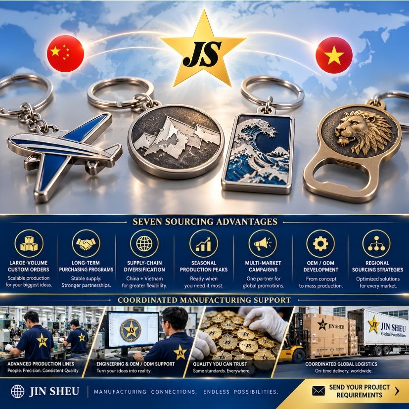 B2B Custom Metal Sourcing Advantages & Dual-Base Factory Support