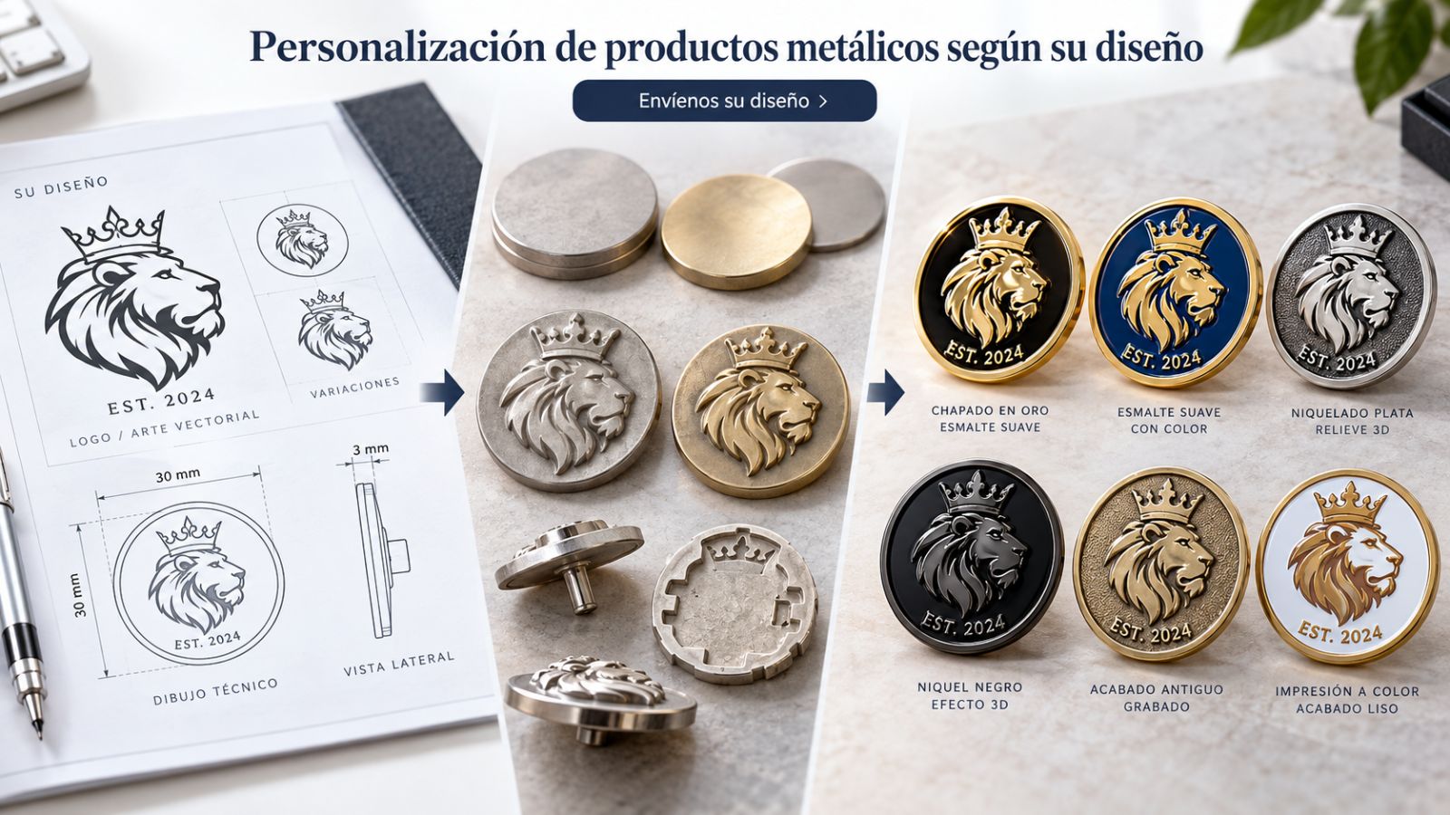 Custom Metal Product Design and Manufacturing Process Workflow