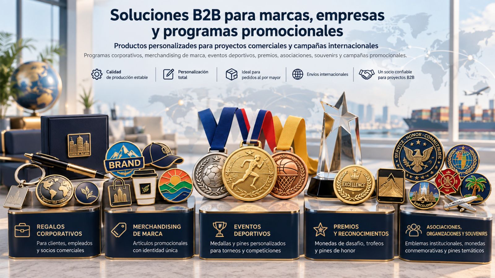 B2B Custom Metal Souvenir and Promotional Gift Solutions